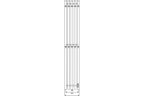 Электрический полотенцесушитель Primoclima Sol Q E Graphite 100*24 5
