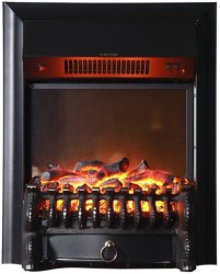 Каминокомплект Interflame Экстер махагон угловой с очагом Fobos FX M Black