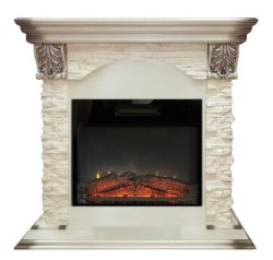 Каминокомплект RealFlame Dublin LUX STD/EUG/24 WT с очагом Kendal 24
