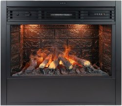Каминокомплект Royal Flame Sheffield темная вишня с очагом Design B800RF 3D