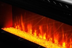 Каминокомплект Royal Flame Basel L с очагом Vision 42 LED белый с черным