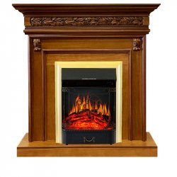 Каминокомплект Royal Flame Valletta c очагом Majestic FX Brass