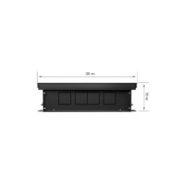 Внутрипольный конвектор Royal Thermo Atrium 90/300/2400-DG-U-NA