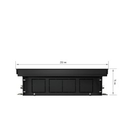 Внутрипольный конвектор Royal Thermo Atrium 75/250/1500-DG-U-AU