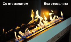 Биокамин Zefire Elliot 900 Long со стемалитом