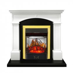 Каминокомплект Royal Flame Langford c очагом Majestic FX M Brass