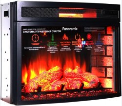 Каминокомплект Interflame Экстер махагон под очаг Panoramic 06 25 LED FX QZ