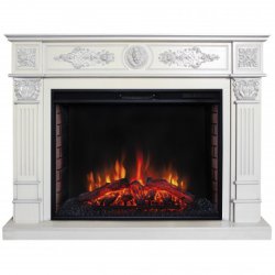 Каминокомплект RealFlame Leonardo 33 WT с очагом Epsilon 33 S