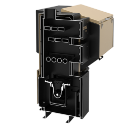 Напольный твердотопливный котел Koloss Auto DUO PLUS 55