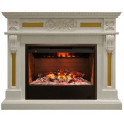 Каминокомплект RealFlame Corsica 26 WT с очагом 3D Helios 26