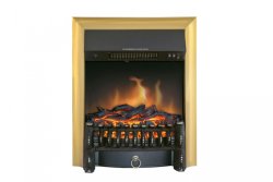 Каминокомплект Royal Flame Dublin с очагом Fobos FX Brass орех каньон