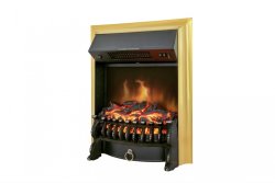 Каминокомплект Royal Flame Dublin с очагом Fobos FX Brass орех каньон