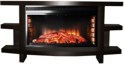 Каминокомплект Interflame Лонг с очагом Panoramic 33W LED FX темный дуб