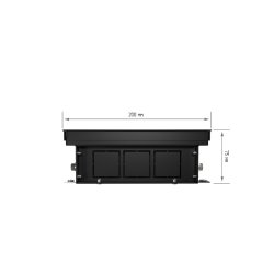Внутрипольный конвектор Royal Thermo Atrium 75/200/1300-DG-U-AU