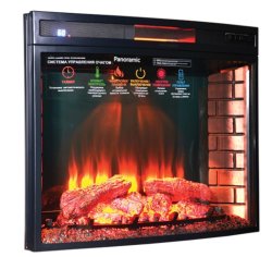 Каминокомплект Interflame Экстер венге с очагом Panoramic 06 33 LED FX QZ