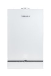 Настенный газовый котел MIZUDO MAESTRO GEM M24Т c шиной OpenTherm стеклянная панель белая