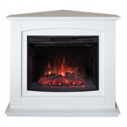 Каминокомплект RealFlame Canada Corner 25.5 WT c очагом Evrika LED