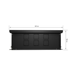 Внутрипольный конвектор Royal Thermo Atrium 150/400/1900-DG-U-BL