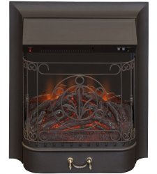 Каминокомплект Interflame Мартин темный дуб с очагом Majestic FX M Black