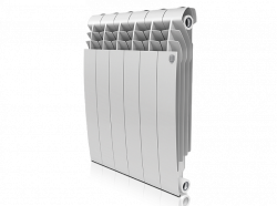 Биметаллический радиатор отопления Royal Thermo BiLiner 500 4 секции Bianco Traffico