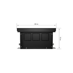 Внутрипольный конвектор Royal Thermo Atrium 110/200/900-DG-U-NA